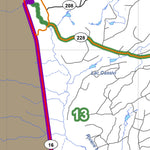 Réserve faunique des Chic-Chocs : Carte générale de chasse au petit gibier 2025 Preview 2