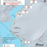 Parc national de Frontenac - Carte des activités hivernales (Secteur Saint-Daniel) Preview 1