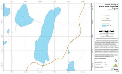 Sépaq Lac à l'Aigle (Port-Cartier-Sept-Îles) digital map