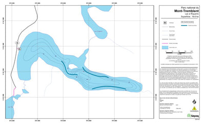Sépaq Lac à l'Équerre (Mont-Tremblant) digital map