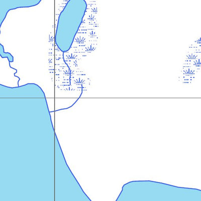 Sépaq Lac Arlequin (Ashuapmushuan) digital map