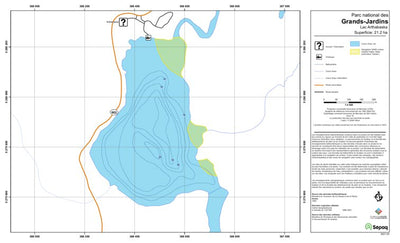 Sépaq Lac Arthabaska (Grands-Jardins) digital map
