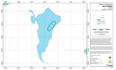 Sépaq Lac Atlas (Laurentides) digital map