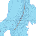 Sépaq Lac Aubin (Saint-Maurice) digital map