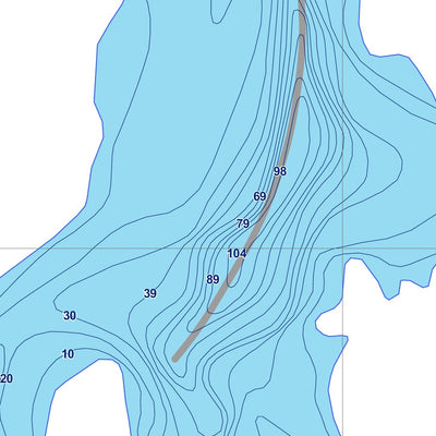Sépaq Lac Aubin (Saint-Maurice) digital map