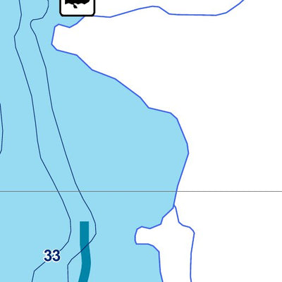 Sépaq Lac aux Rognons (Laurentides) digital map
