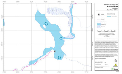 Sépaq Lac Bédard (Laurentides) digital map
