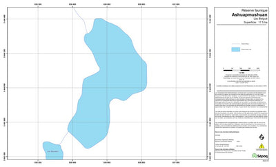 Sépaq Lac Beigué (Ashuapmushuan) digital map