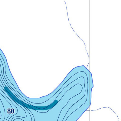 Sépaq Lac Bouchard (Portneuf) digital map