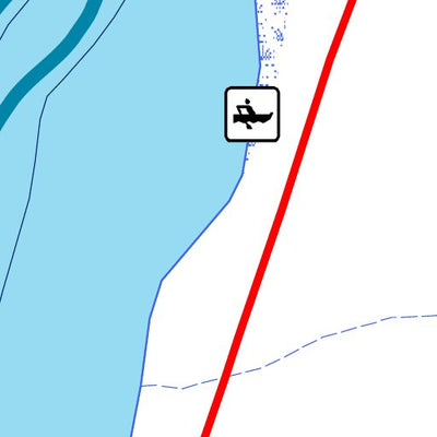 Sépaq Lac Bourgeois (Mastigouche) digital map