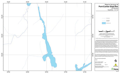 Sépaq Lac Bourque (Port-Cartier-Sept-Îles) digital map