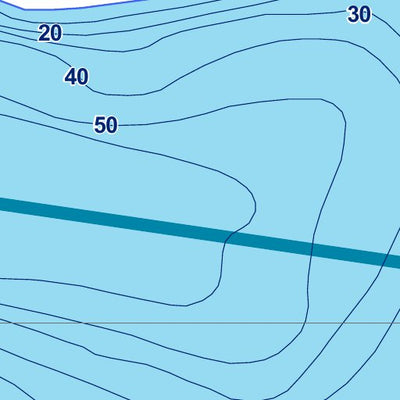 Sépaq Lac Bousquet (Laurentides) digital map