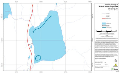 Sépaq Lac Carré du Nord (Port-Cartier-Sept-Îles) digital map