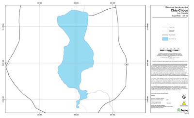 Sépaq Lac Clavette (Chic-Chocs) digital map