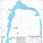 Sépaq Lac Croche-Barrage (Mont-Tremblant) digital map