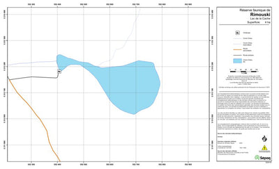 Sépaq Lac de la Cache (Rimouski) digital map