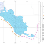 Sépaq Lac de la Fourche (Mont-Tremblant) digital map