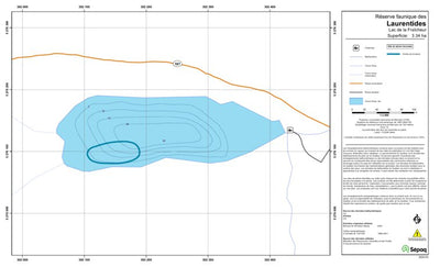 Sépaq Lac de la Fraîcheur (Laurentides) digital map