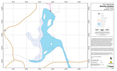 Sépaq Lac des Canots (Grands-Jardins) digital map