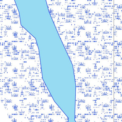 Sépaq Lac des Gerbes (Laurentides) digital map