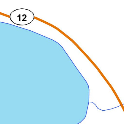 Sépaq Lac Duteau (Ashuapmushuan) digital map
