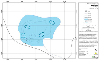 Sépaq Lac Edgar (Portneuf) digital map