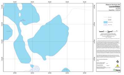 Sépaq Lac Eire (Laurentides) digital map