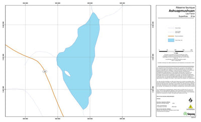 Sépaq Lac Faron (Ashuapmushuan) digital map