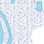 Sépaq Lac Gatien (Laurentides) digital map