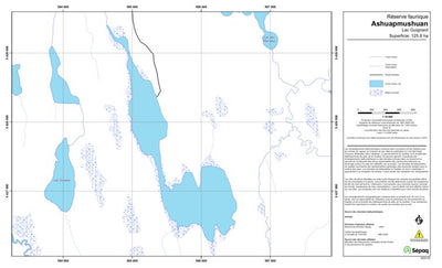 Sépaq Lac Guignard (Ashuapmushuan) digital map