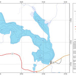 Sépaq Lac Houdet (Mont-Tremblant) digital map