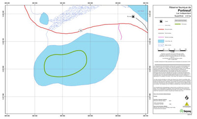 Sépaq Lac Indépendant (Portneuf) digital map
