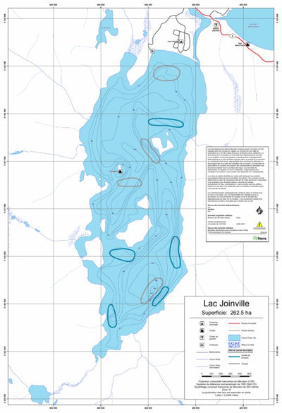 Sépaq Lac Joinville (Papineau-Labelle) digital map