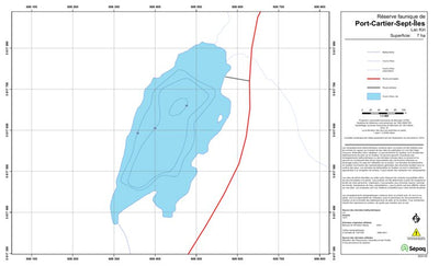 Sépaq Lac Kiri (Port-Cartier-Sept-Îles) digital map