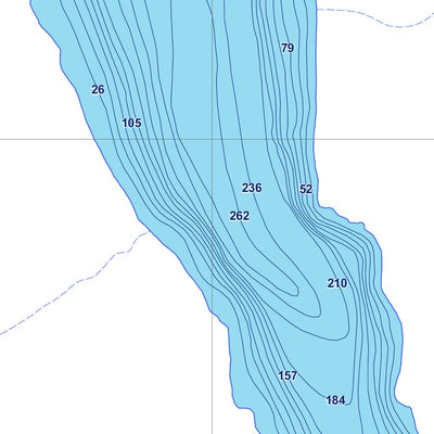 Sépaq Lac Langis (Port-Cartier-Sept-Îles) digital map
