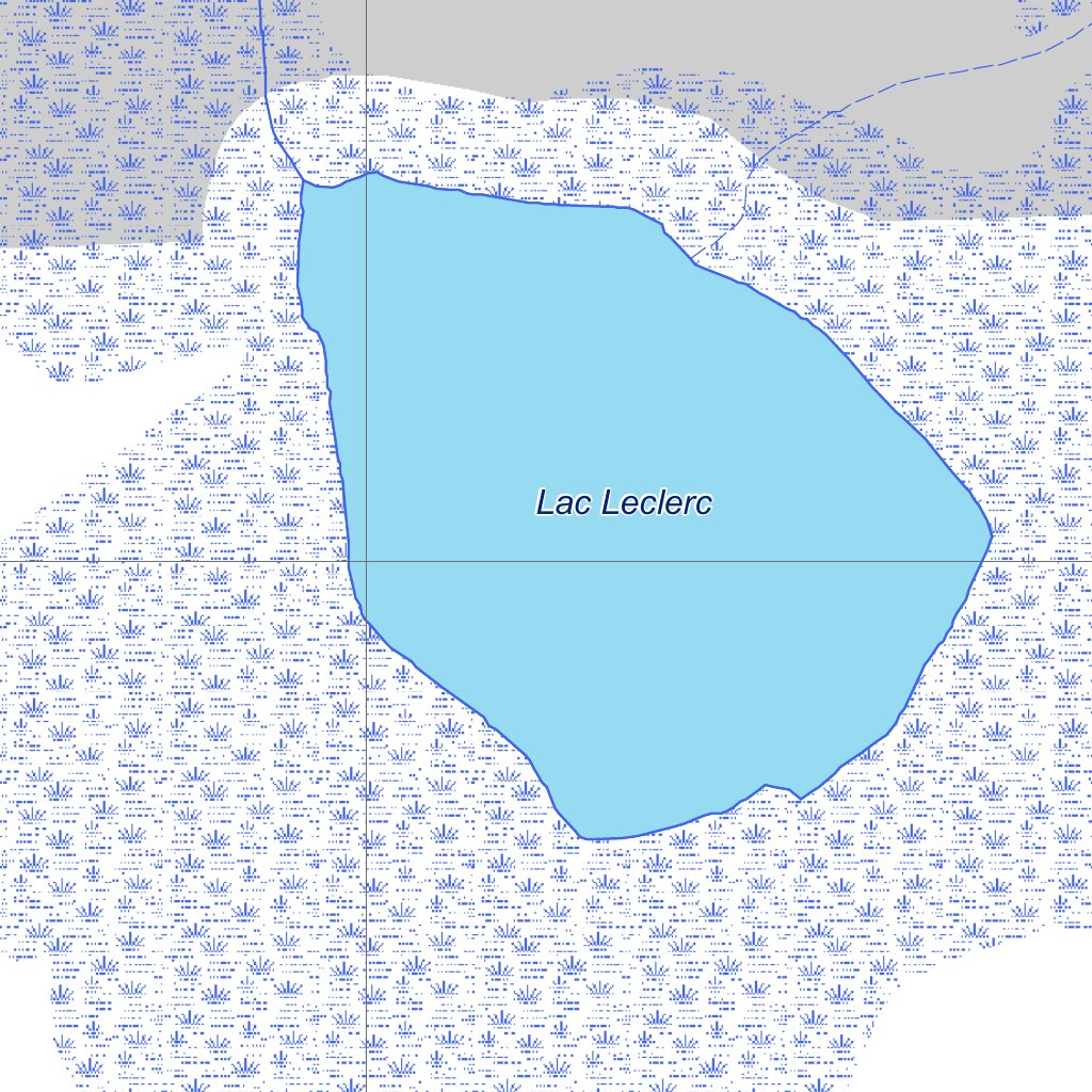 Sepaq Map Lac Loïs (Aiguebelle) Map by Sepaq | Avenza Maps