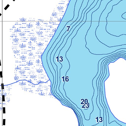 Sepaq Map Lac Long (Opémican) Map by Sepaq | Avenza Maps