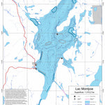 Sépaq Lac Montjoie (Papineau-Labelle) digital map