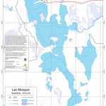 Sépaq Lac Mosquic (Rouge-Matawin) digital map