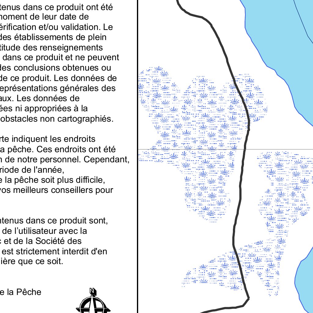 Lac Mosquic (Rouge-Matawin) Map by Sepaq | Avenza Maps
