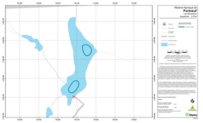 Sépaq Lac Mousseux (Portneuf) digital map