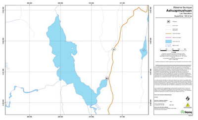 Sépaq Lac Napoléon (Ashuapmushuan) digital map