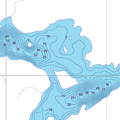Sépaq Lac Obikichikak (La Vérendrye) digital map