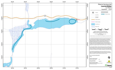 Sépaq Lac Pélichy (Laurentides) digital map