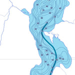 Sépaq Lac Pikauba (Laurentides) digital map