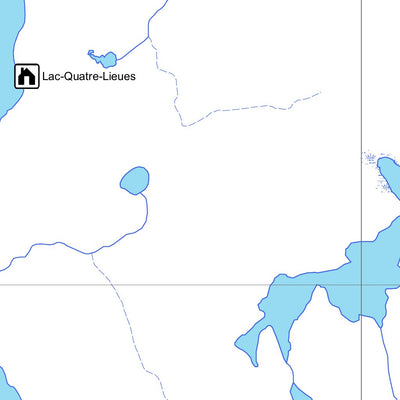 Sépaq Lac Quatre Lieues 2 (Port-Cartier-Sept-Îles) digital map