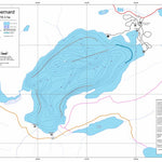 Sépaq Lac Saint-Bernard (Mastigouche) digital map