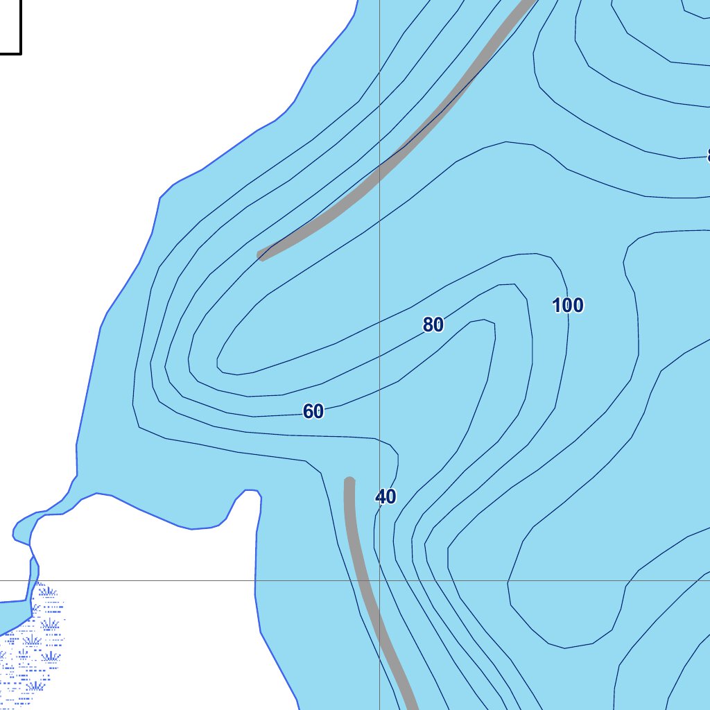Sepaq Map Lac Saint-Bernard (Mastigouche) Map by Sepaq | Avenza Maps