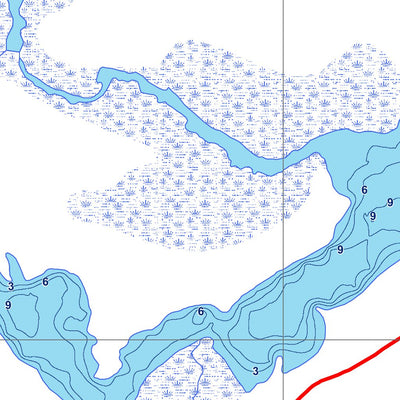 Sépaq Lac Wessonneau (Saint-Maurice) digital map