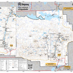 Sépaq Parc national d’Aiguebelle : Carte générale digital map